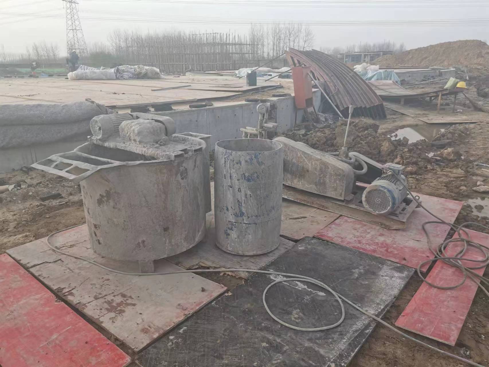 东平设备基础注浆